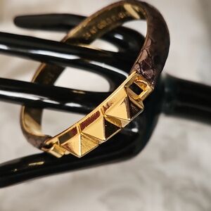 VITA MADE IN FLORENCE 24K GOLD PLATED BRACELET.